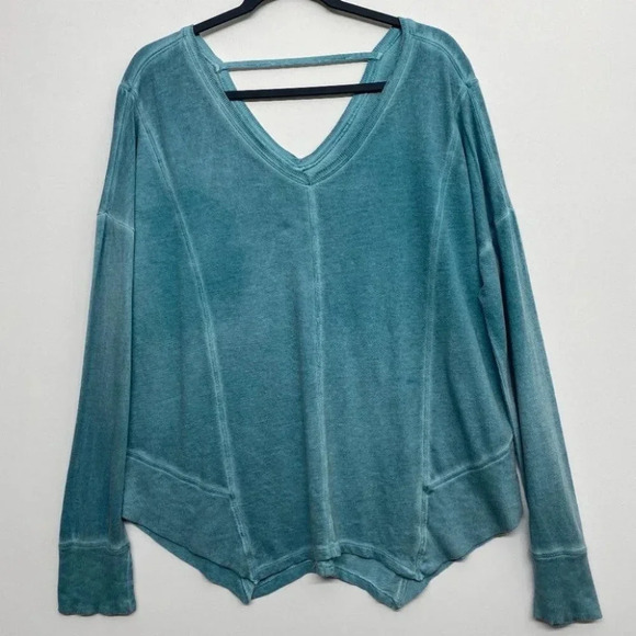 Maurices Distressed Sharkbite Hem Soft Shirt - Picture 1 of 10